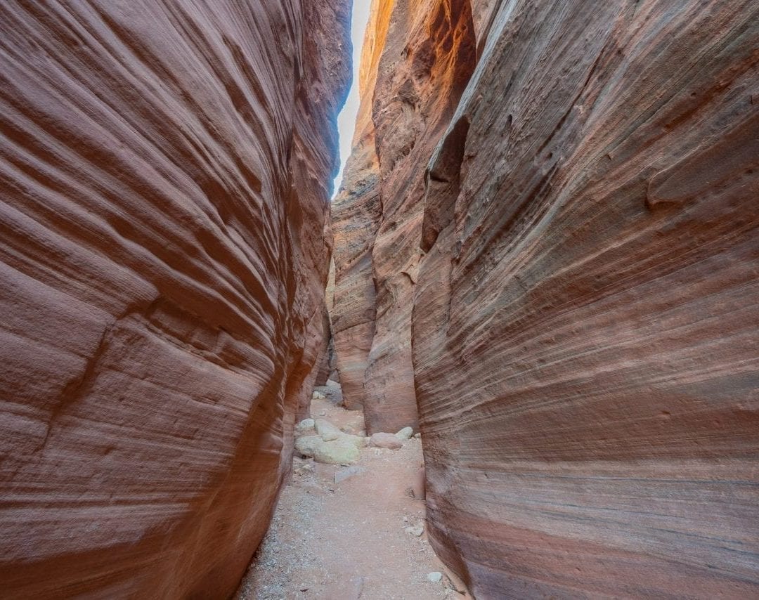 Canyon can get pretty narrow at certain points