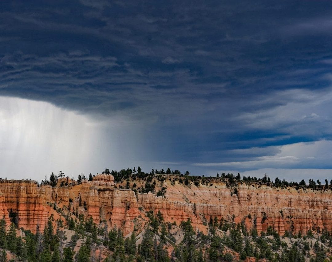Clouds on Rim Trail, Bryce Canyon