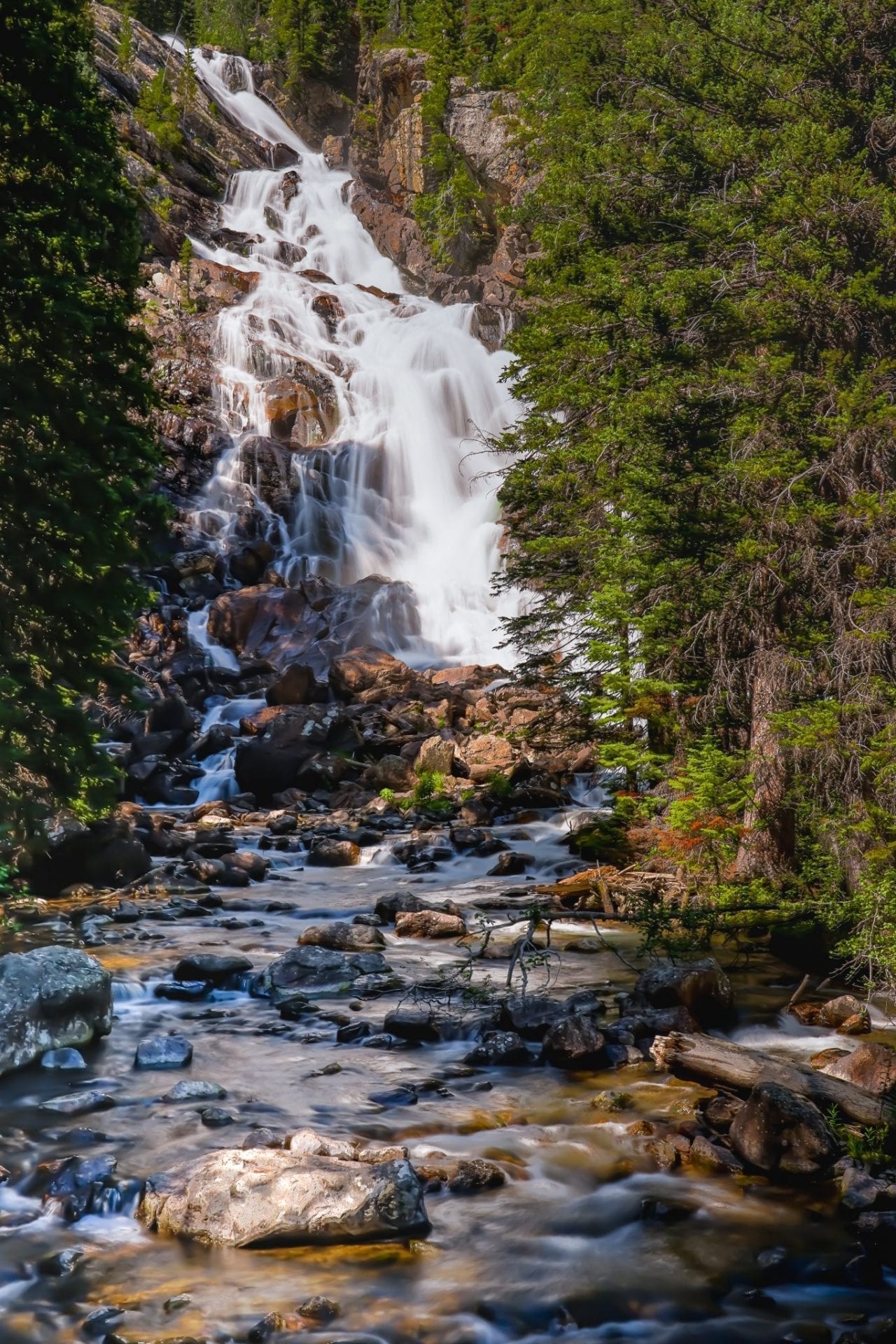 Hidden Falls, Jenny Lake