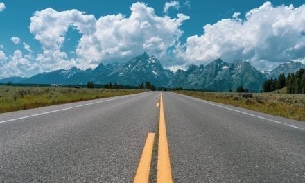 Scenic Drive Around Grand Teton National Park, Wyoming