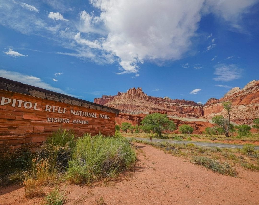 visitor center, capitol reef national park