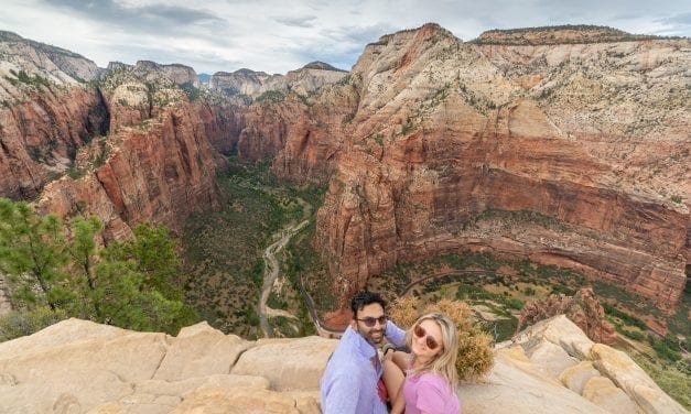 Hiking Angels Landing in Zion National Park, Utah