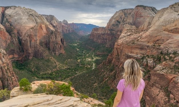 Hiking Angels Landing in Zion National Park, Utah