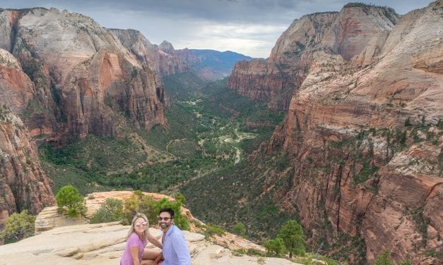 Hiking Angels Landing in Zion National Park, Utah