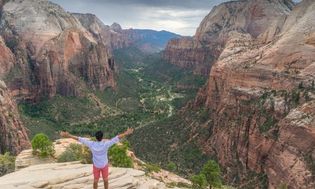 Hiking Angels Landing in Zion National Park, Utah