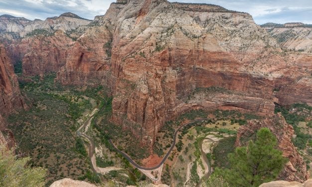 Hiking Angels Landing in Zion National Park, Utah