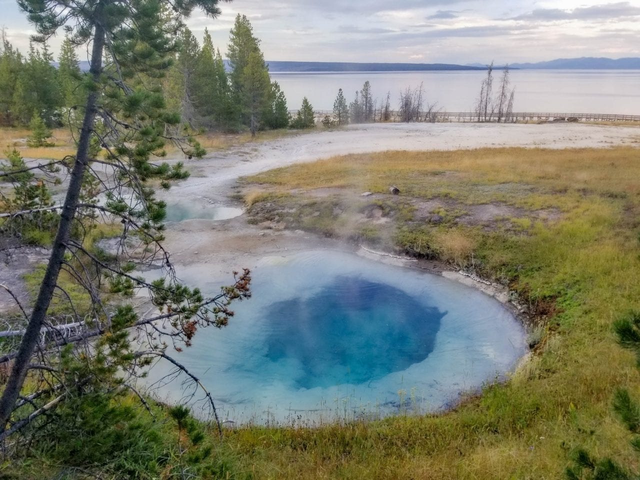 Blue Bell Pool in West Thumb